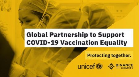Binance Charity Donates $1 Million in Crypto to UNICEF for Global COVID-19 Vaccine Rollout