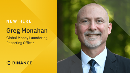 Binance Hires Former US Federal Law Enforcement Investigator Greg Monahan as Global Money Laundering Reporting Officer