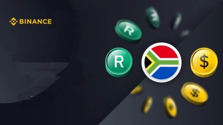Indbetal sydafrikanske rand (ZAR) på Binance via web- og mobilapp
