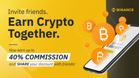 Binance Referral Program Promotion - Up to 40% Commission