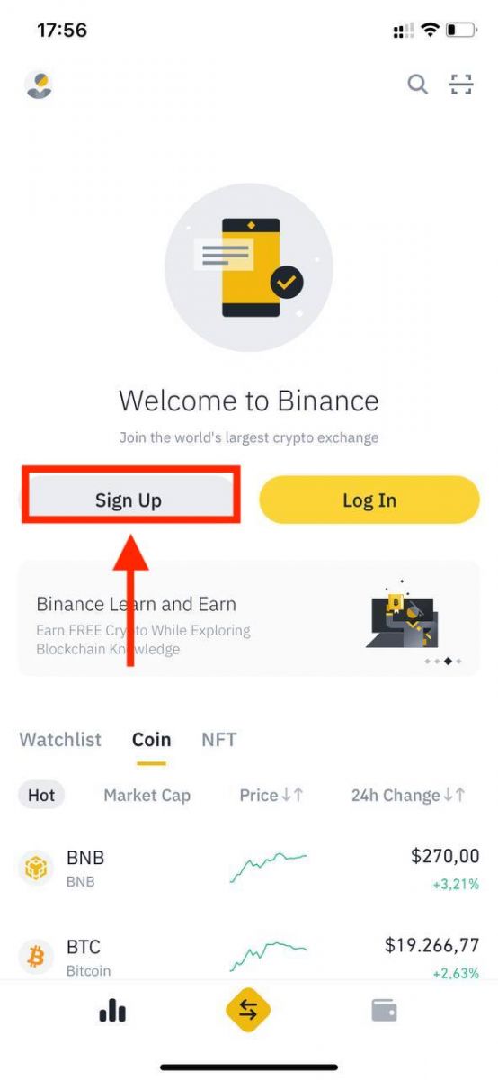 How to Open a Trading Account and Register at Binance