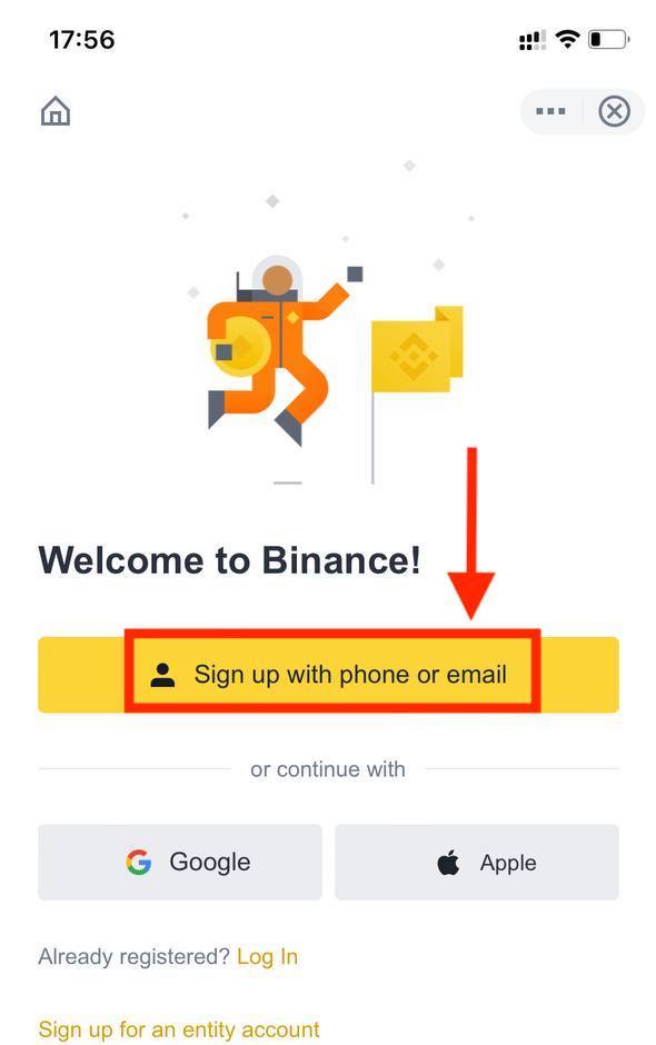 Come registrare e verificare l'account in Binance