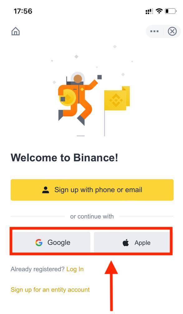 How to Open a Trading Account and Register at Binance