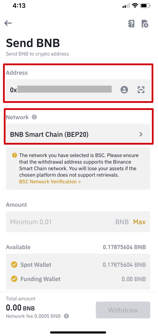 How to Withdraw in Binance