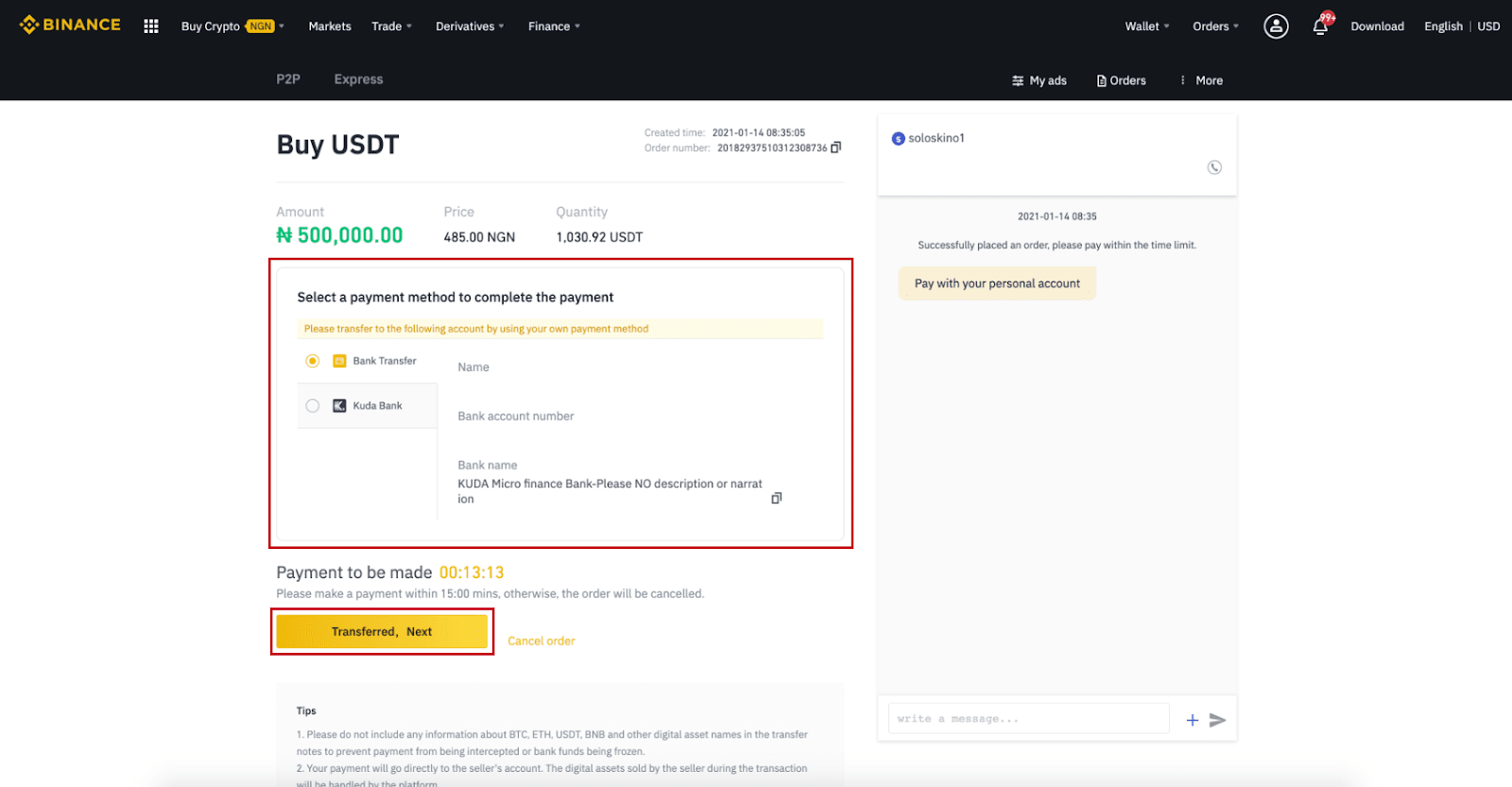 How to Deposit and Trade Crypto at Binance