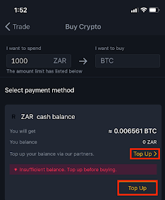 Deposit South African Rand (ZAR) on Binance via Web and Mobile App Deposit South African Rand (ZAR) on Binance via Web and Mobile App