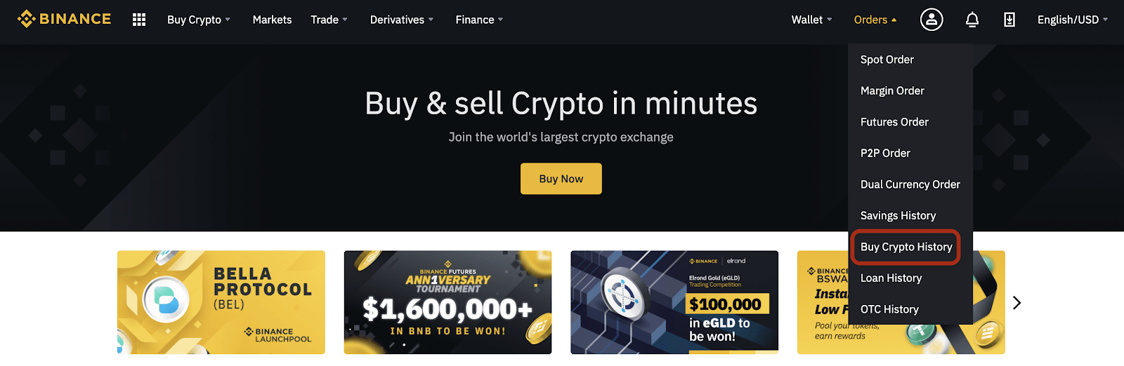How to Sell and Buy Crypto on Binance How to Sell and Buy Crypto on Binance