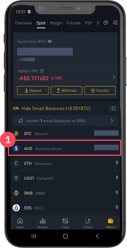 How to Deposit and Withdraw AUD on Binance via Web and Mobile App