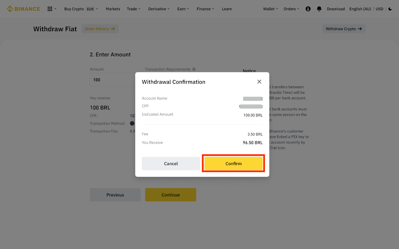 Kako položiti/povući brazilsku stvarnost (BRL) na binance Kako položiti/povući brazilsku stvarnost (BRL) na binance