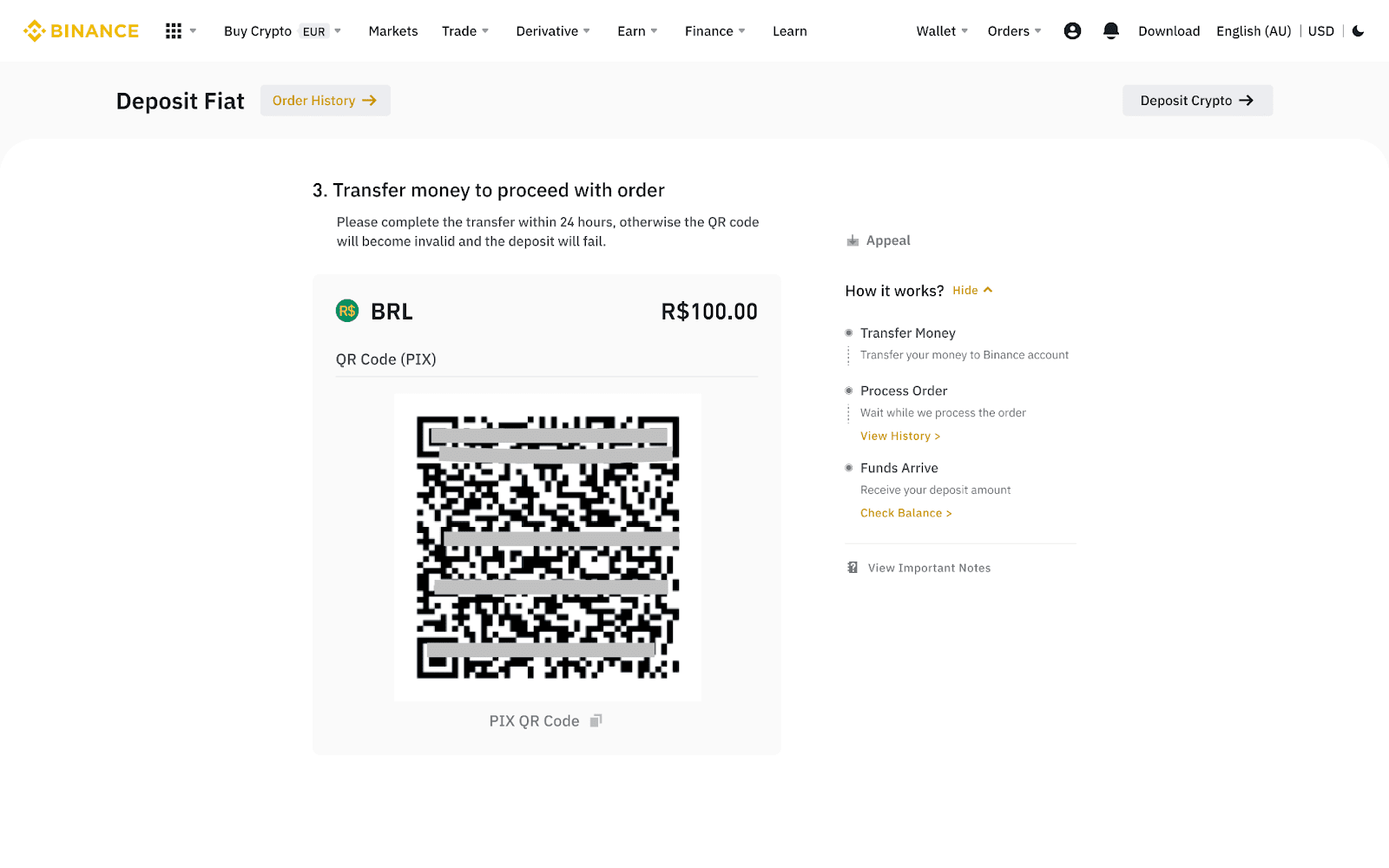如何在Binance上存入/撤回巴西真实(BRL) 如何在Binance上存入/撤回巴西真实(BRL)