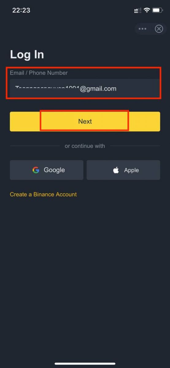 Kuidas Binance -sse sisse logida Kuidas Binance -sse sisse logida