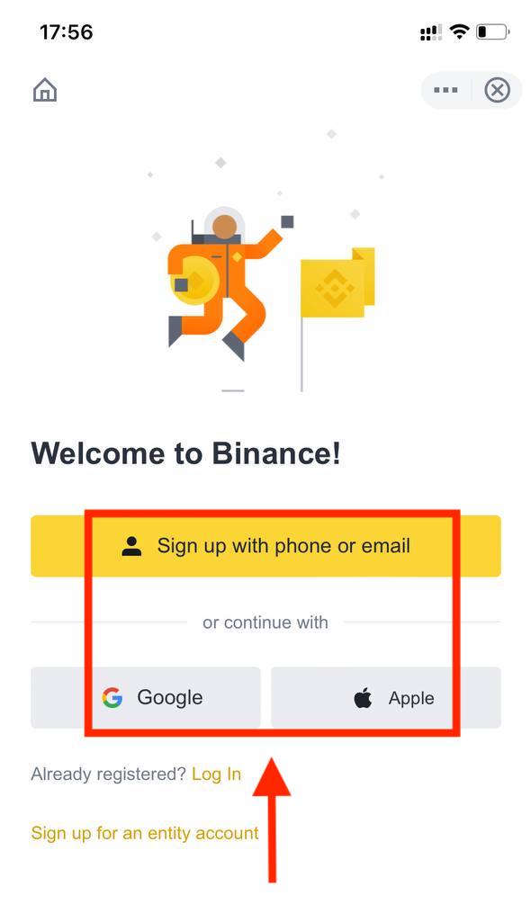Binance میں اکاؤنٹ کو رجسٹر اور تصدیق کرنے کا طریقہ Binance میں اکاؤنٹ کو رجسٹر اور تصدیق کرنے کا طریقہ