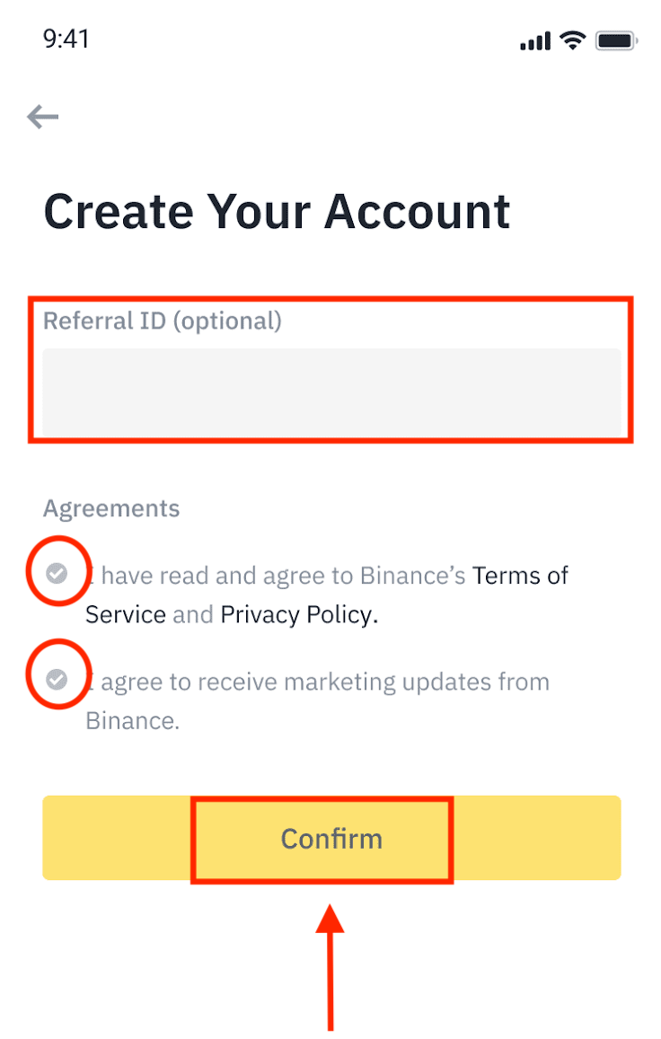 Binance میں اکاؤنٹ کو رجسٹر اور تصدیق کرنے کا طریقہ Binance میں اکاؤنٹ کو رجسٹر اور تصدیق کرنے کا طریقہ