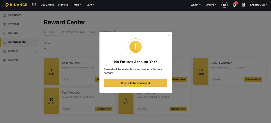 Binance میں اکاؤنٹ کو رجسٹر اور تصدیق کرنے کا طریقہ Binance میں اکاؤنٹ کو رجسٹر اور تصدیق کرنے کا طریقہ
