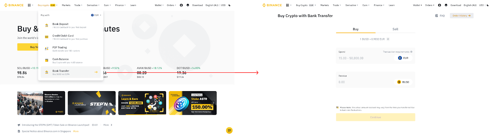 Momwe Mungatulutsire ndi Kupanga Deposit mu Binance Momwe Mungatulutsire ndi Kupanga Deposit mu Binance