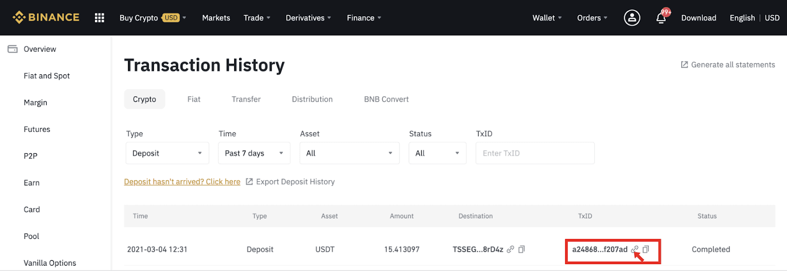 Momwe Mungatulutsire ndi Kupanga Deposit mu Binance Momwe Mungatulutsire ndi Kupanga Deposit mu Binance