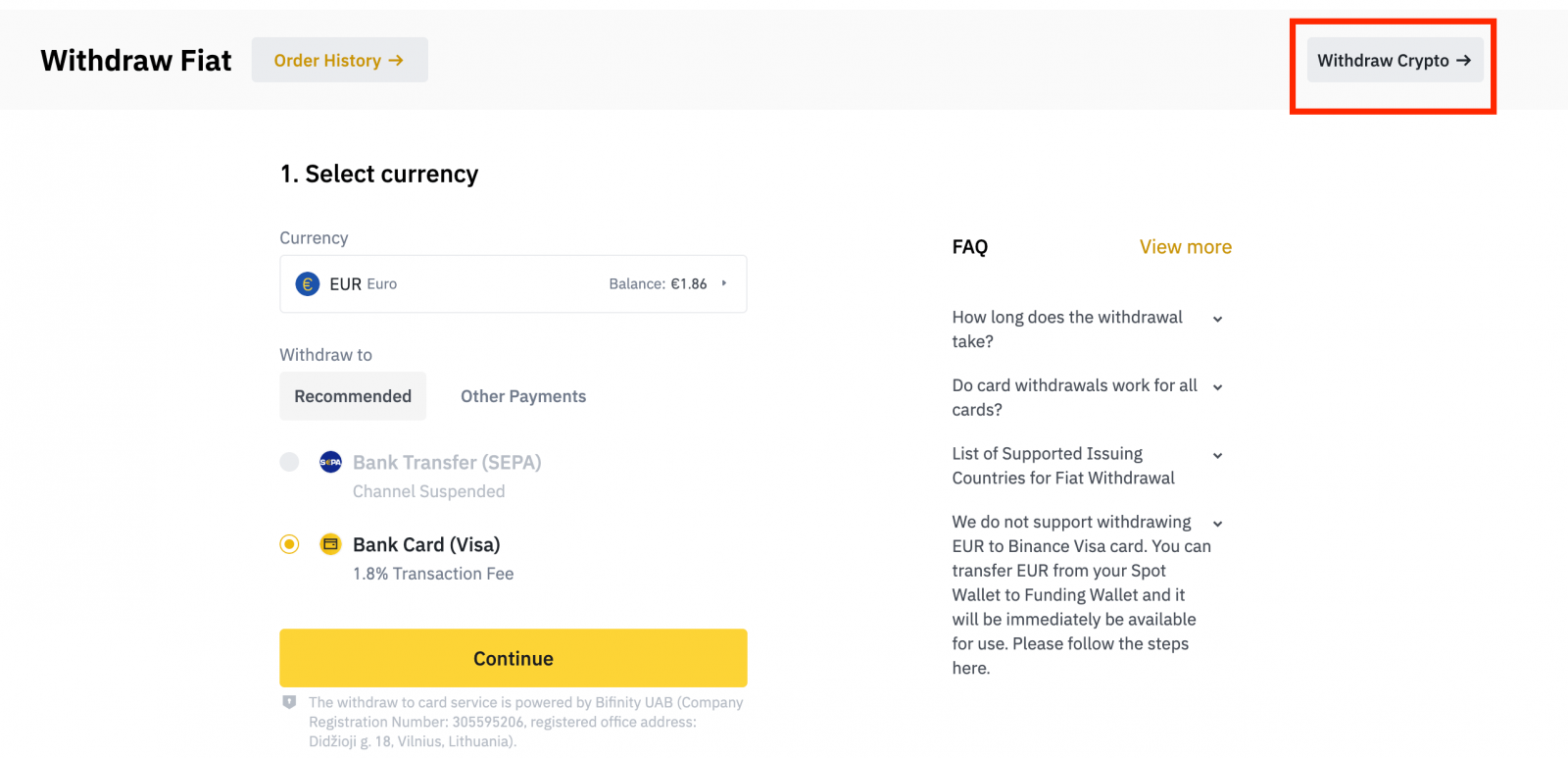 Momwe Mungatulutsire ndi Kupanga Deposit mu Binance Momwe Mungatulutsire ndi Kupanga Deposit mu Binance