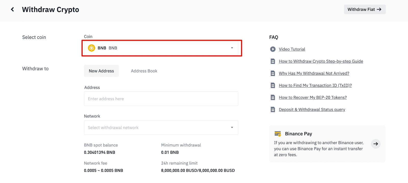 Momwe Mungatulutsire ndi Kupanga Deposit mu Binance Momwe Mungatulutsire ndi Kupanga Deposit mu Binance
