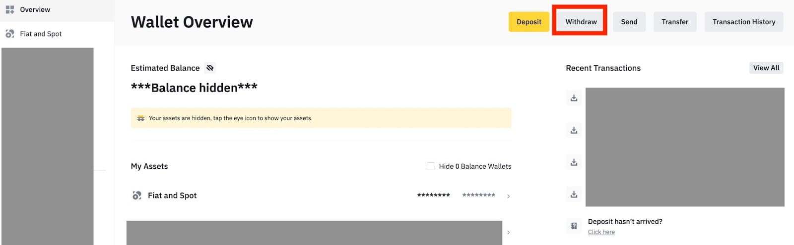 Momwe Mungatulutsire ndi Kupanga Deposit mu Binance Momwe Mungatulutsire ndi Kupanga Deposit mu Binance