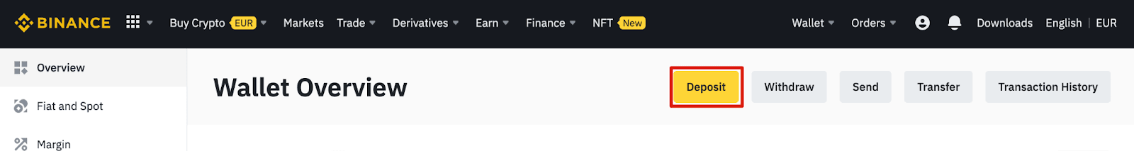 Momwe Mungatulutsire ndi Kupanga Deposit mu Binance Momwe Mungatulutsire ndi Kupanga Deposit mu Binance
