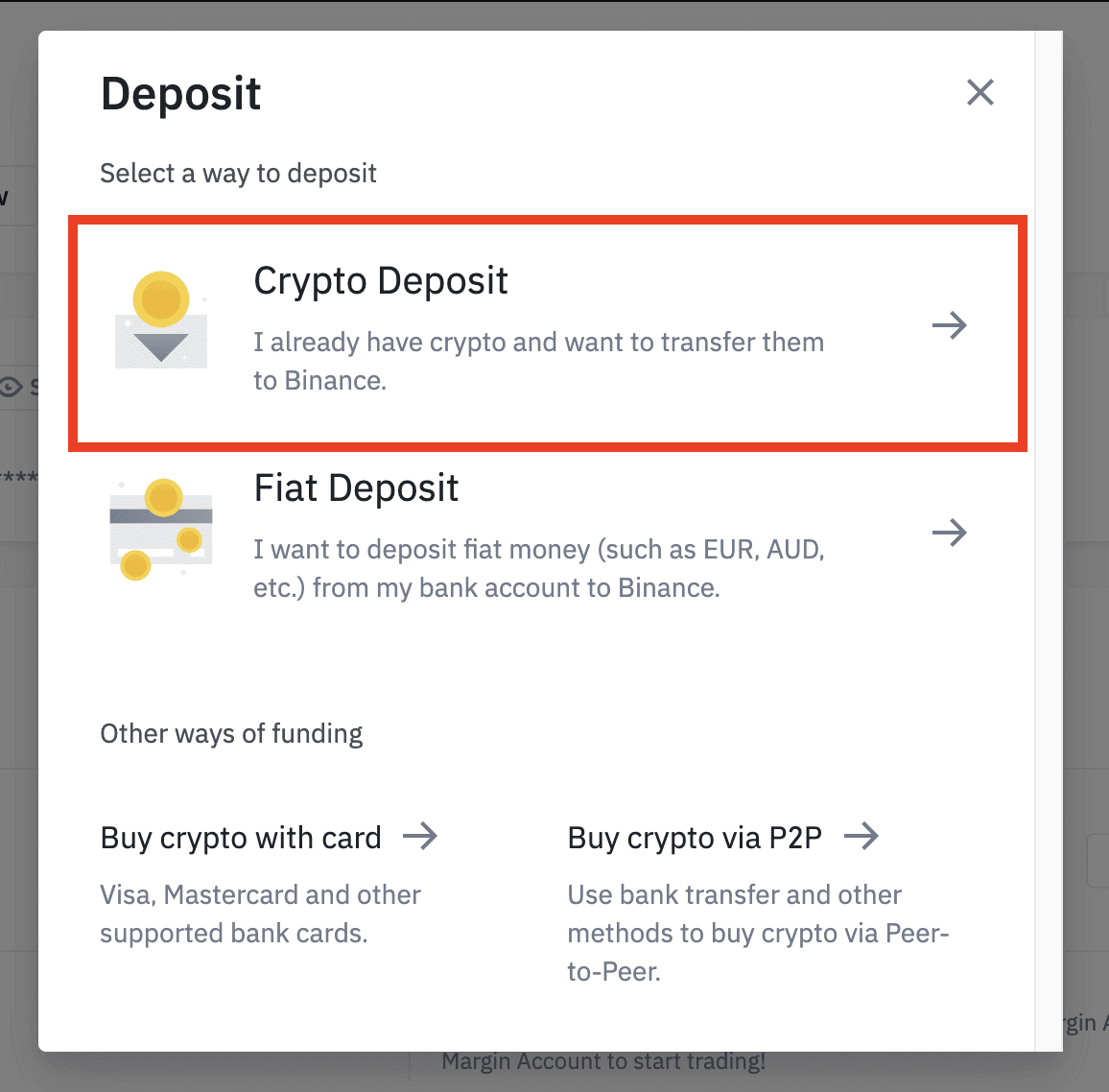 Momwe Mungatulutsire ndi Kupanga Deposit mu Binance Momwe Mungatulutsire ndi Kupanga Deposit mu Binance