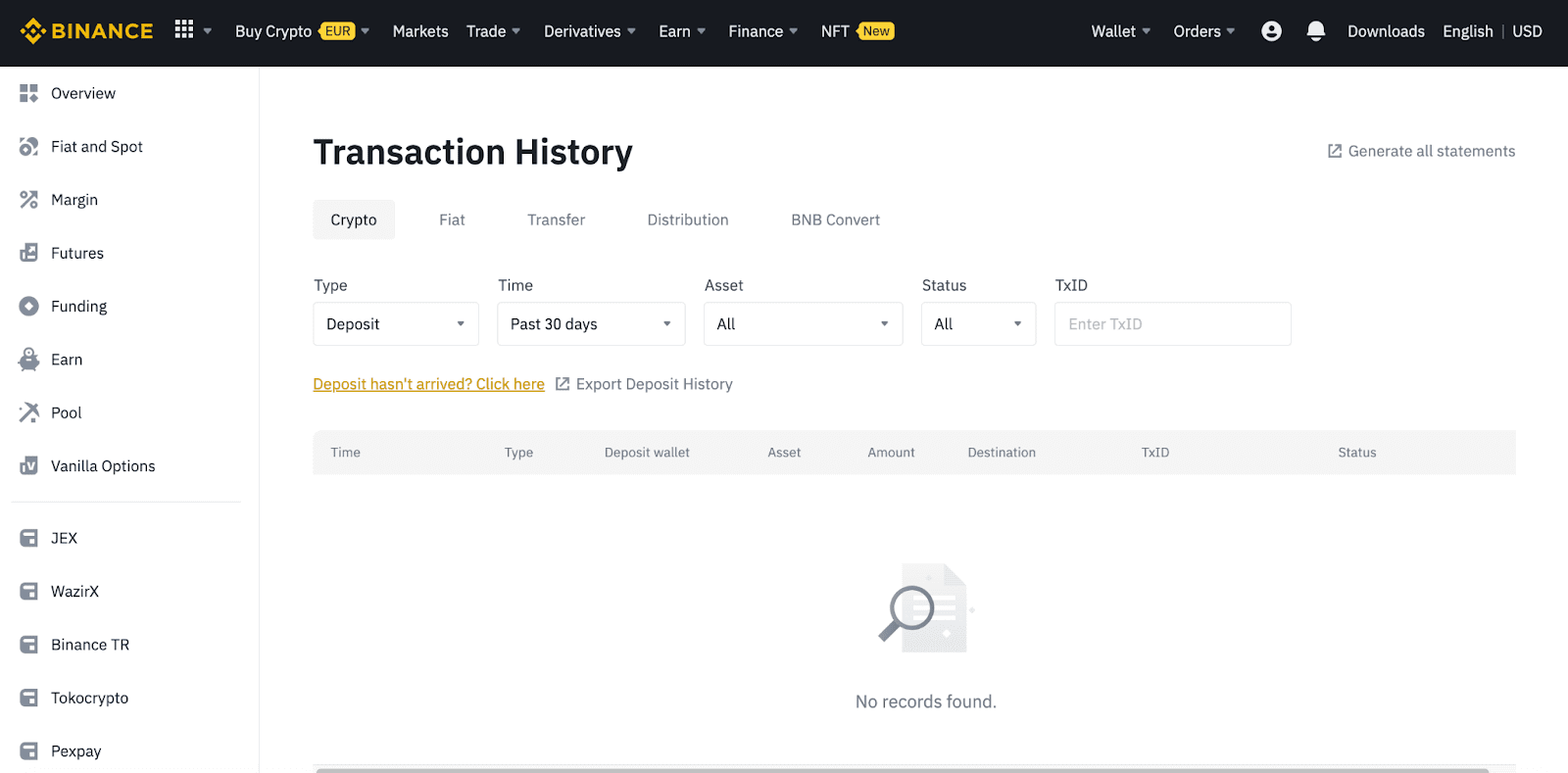 Momwe Mungatulutsire ndi Kupanga Deposit mu Binance Momwe Mungatulutsire ndi Kupanga Deposit mu Binance