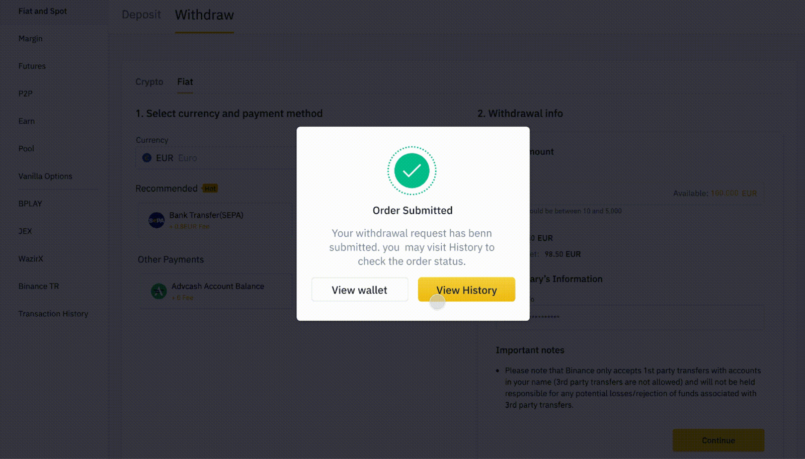 How to Withdraw Money on Binance from Fiat Wallets to Credit/Debit Cards How to Withdraw Money on Binance from Fiat Wallets to Credit/Debit Cards