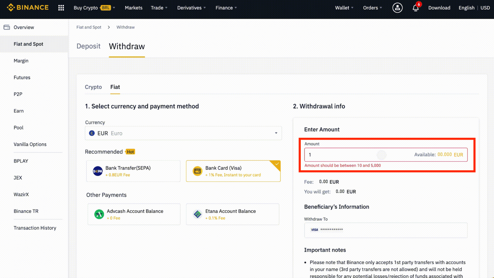 How to Withdraw Money on Binance from Fiat Wallets to Credit/Debit Cards How to Withdraw Money on Binance from Fiat Wallets to Credit/Debit Cards