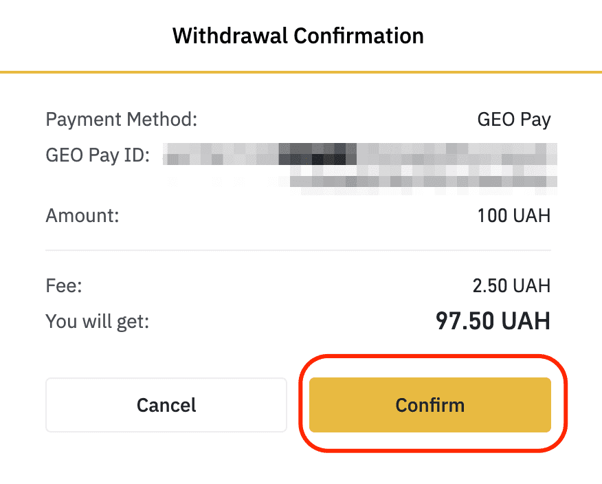 How to Withdraw UAH from Binance to GEO Pay Wallet How to Withdraw UAH from Binance to GEO Pay Wallet